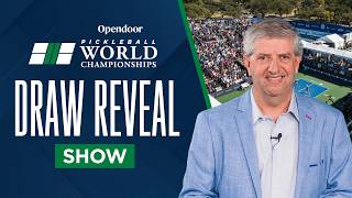 Draws are SET at the Opendoor Pickleball World Championships | Select Event Rental Draw Reveal Show