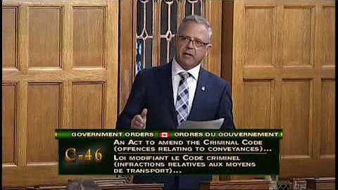 MP Len Webber - Bill C-46 - Impaired Driving