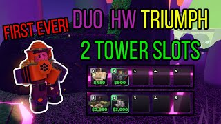 DUO HIDDEN WAVE WITH 2 SLOTS || Roblox TDS