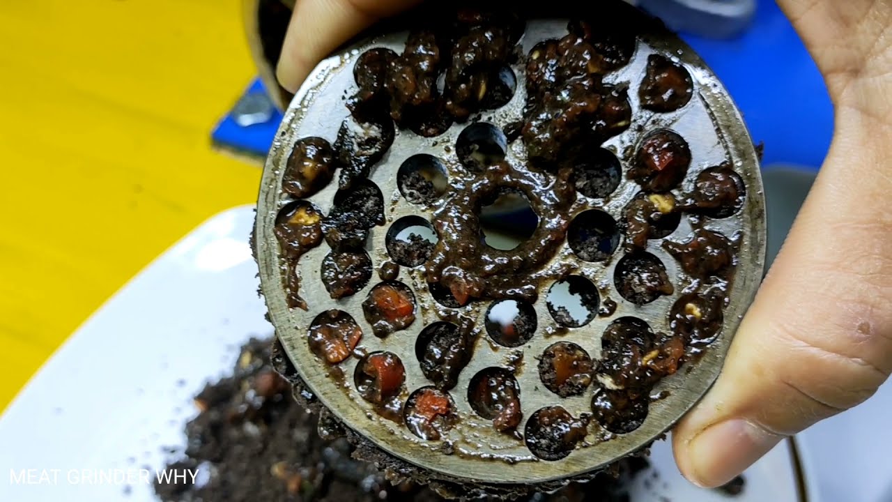 Relaxing video with meat grinder and OREO Chocolate Creme