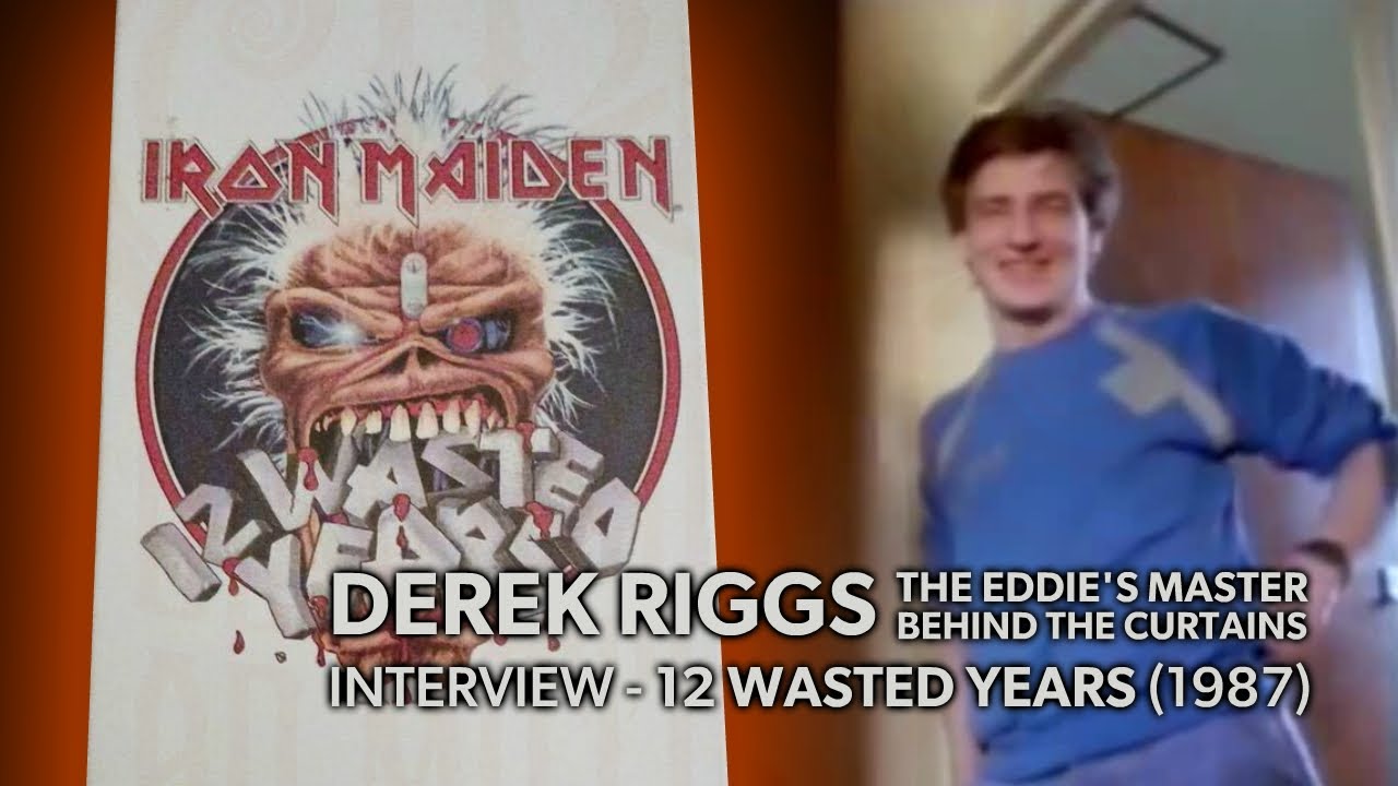 MOTION MAIDEN ⭐DEREK RIGGS interview 12 WASTED YEARS⭐SPECIAL EDITION ...
