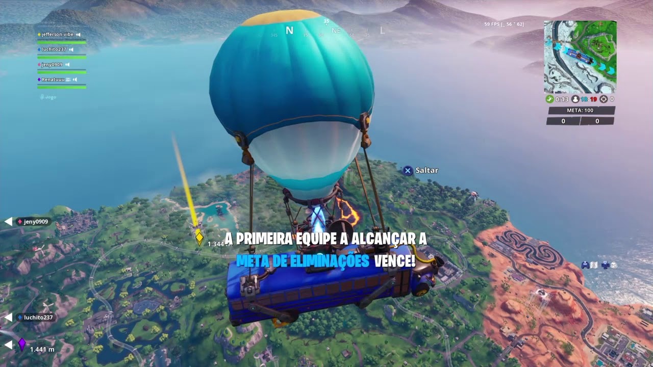 Fortnite: Localização do fortbyte #38