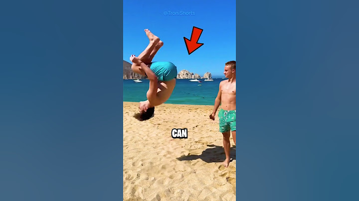 How To Do a Backflip 😨