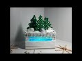 Новогодний декор с подсветкой / Чем украсить новогодний стол /Christmas decor with your own hands