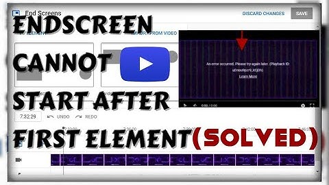 ENDSCREEN CANNOT START AFTER FIRST ELEMENT(FIXED)