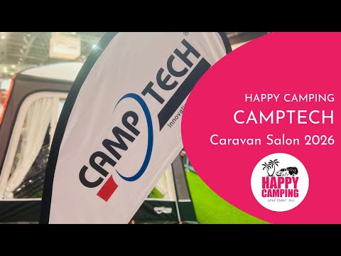 CAMPTECH | Hall 3 | Caravan Salon 2026 | HAPPY CAMPING
