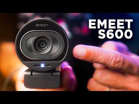 This webcam, priced at R$350, is TOO GOOD for the price! EMEET S600 - Incredible Value for Money