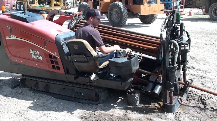 2007 Ditch Witch JT922 Directional Drilling Boring Rig First Test MTI Equipment