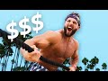 EPIC! $100 Tug of War Challenge  - Bodybuilder vs Strangers | Venice Beach