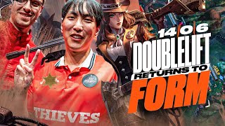 DOUBLELIFT RETURNS TO FORM - TL VS 100T REVIEW - CAEDREL