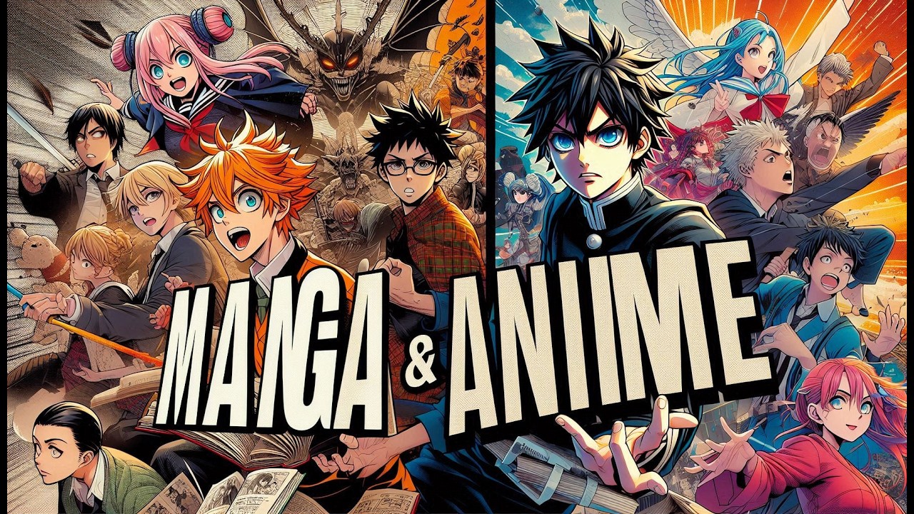 When Anime and Manga Collide: A Love Story in Frames
