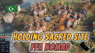 HOLDING SACRED SITE IN FFA NOMAD / AOE4