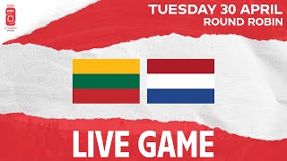 LIVE | Lithuania vs. Netherlands | 2024 IIHF Ice Hockey World Championship | Division I - Group B