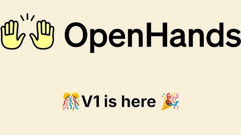 OpenHands V1 Lands: Faster Agents, New SDK, What’s Next