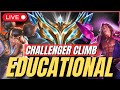 Educational Support NA Challenger Climb - Day 1 - Duoq with Jimmy