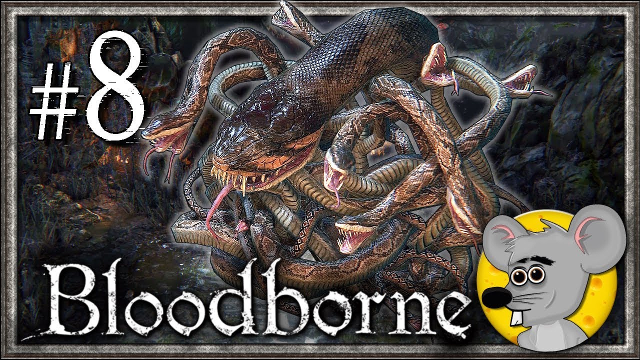 nintendo gaming setup POISON SNAKES IN THE WOODS - Bloodborne - BLIND PLAYTHROUGH | Part 8