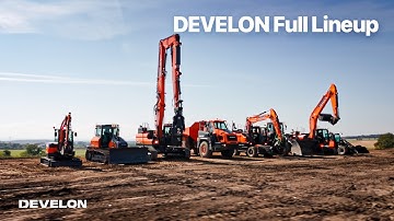 DEVELON Full Lineup: Unstoppable Power, Ultimate Innovation!