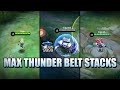 One hit everything  thunder belt 9999 stack limit