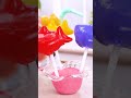 Mini Rainbow Shark Jelly 🌈  Satisfying ASMR | Mini Cake #shorts #asmr #miniature #minicake