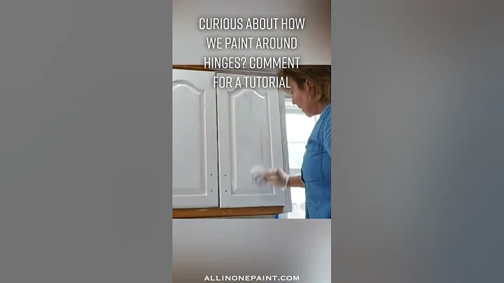 Can you paint kitchen cabinets without sanding or priming? How to paint cabinets. Cabinet painting.