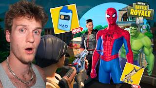 Ripping Blinkers with SPIDERMAN in FORTNITE...