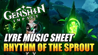 Genshin Impact - How To Unlock Rhythm Of The Sprout (Lyre Music Sheet / Generate Dendrograna)
