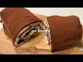 Oreo Cream Roll || No Bake || Easy Recipe 奧利奧毛巾卷