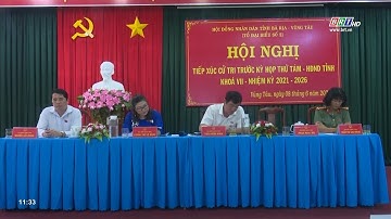 Tổ đại biểu số 02 HĐND tiếp xúc cử tri phường 9 TP. Vũng Tàu | BRTgo