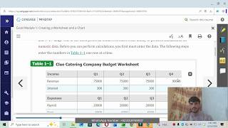 Sam Textbook Project Excel Module 01 Creating a Worksheet and a Chart