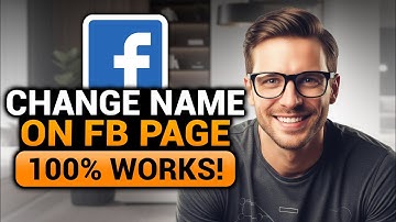 How To Change Facebook Page Name (100% WORKS) | FAST & EASY | NO Yapping | Facebook Page Name Change