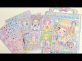 🎀 Kawaii Girl Makeover Sticker Book ✨ ASMR Paper DIY