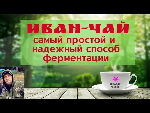 ИВАН-ЧАЙ простой, надежный рецепт как делать. Ферментации для новичков, в домашних условиях.