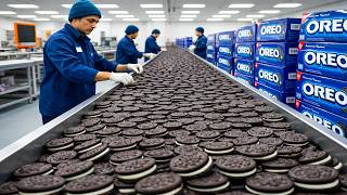 CÓMO se HACEN las GALLETAS OREO en la FÁBRICA | El Secreto Detrás del Éxito