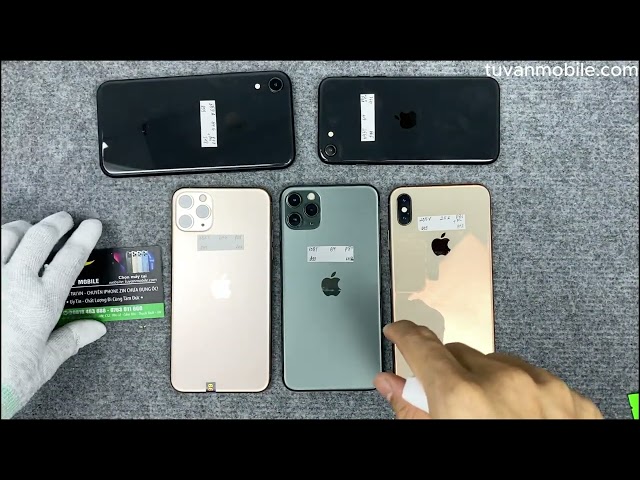 List trưa 7/8: iPhone Xs Max gold 256G, 11 Promax gold 64, iPhone Se 2 64G, Xr zin ốc tuyển chọn