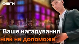 На РОКОВИНИ ТРАГЕДІЇ В ОЛЕНІВЦІ, охоронець ЦУМУ заявив, що це -не місце, щоб ЗГАДУВАТИ про П0Л0НЕНИХ