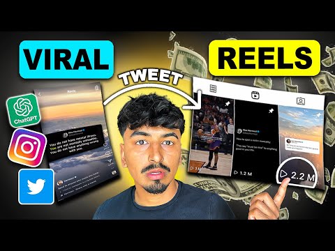 How To Create VIRAL AI generated Tweet Reels Like Alex Hormozi and Gary Vee (Get MILLIONS of Views!)