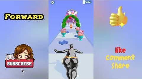 Forward vs Reverse Gaming in Body Race(New Level) | All Levels Gameplay