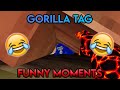 Gorilla tag funny moments  gorilla tag vr