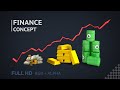 Success in Business Concept & Stock Graphic & Money Gold Barrel Oil