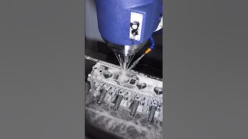 Multi axis precision machining of engine blocks #cncmillingparts #cncfactory #cncmachining