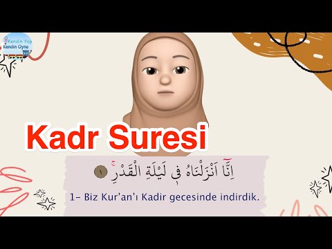 Kadr Suresi  / Talimli / Ezber /
