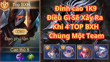 Leon AOV | "CẦM OMEN GÁNH CẢ 4 CỤC TOP" Trên Đỉnh Cao 1k9 Cực Căng