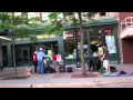 "Walkerville" tents — required to be taken down — by 7 a.m. were still up at 7:02 a.m....