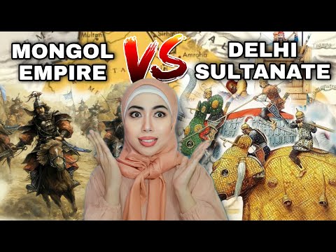 Mongol Invasion to INDIA (1221 - 1327) | Mongol Empire Vs Delhi Sultanate