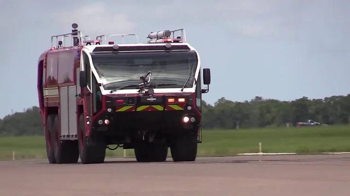 Upgraded USAF Crash Fire Trucks