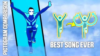 Pictogram Comparison  Best Song Ever  Just Dance 2015 X Unlimited