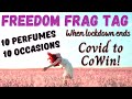 FREEDOM FRAGRANCE TAG | 10 Occasions, 10 Perfumes | Perfume TAG | Niche, Designer, Celebrity