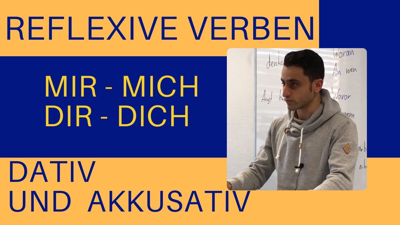 Mir oder mich? | Reflexive Verben [ Deutsch B1 ]