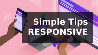 Few simple tips for Responsive Website #simpletips #responsivewebsite #responsivness