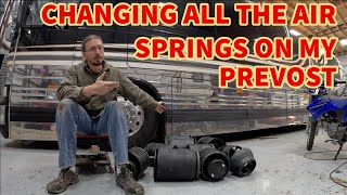 How to Change All the Air Springs on a 2001 Prevost XL2